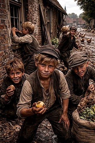 Early 19th century Dutch town, but more realistic than my other post (filthy)'