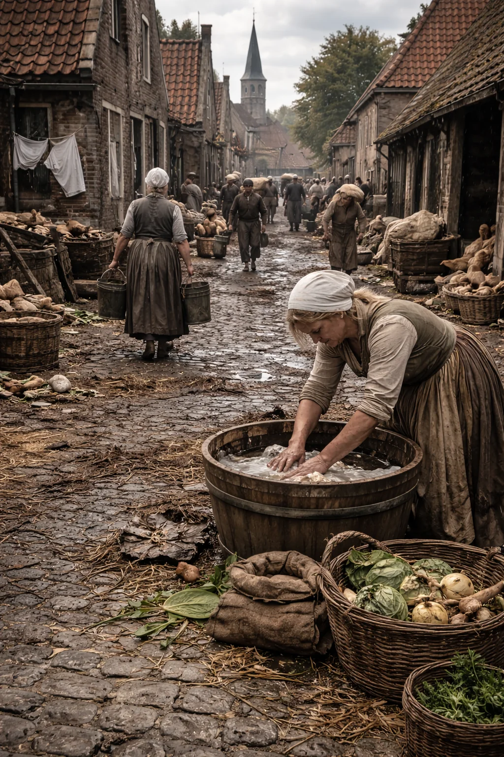Early 19th century Dutch town, but more realistic than my other post (filthy) picture 2 of 2