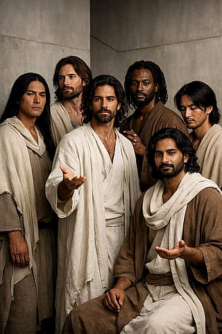 Jesuses from around the world'