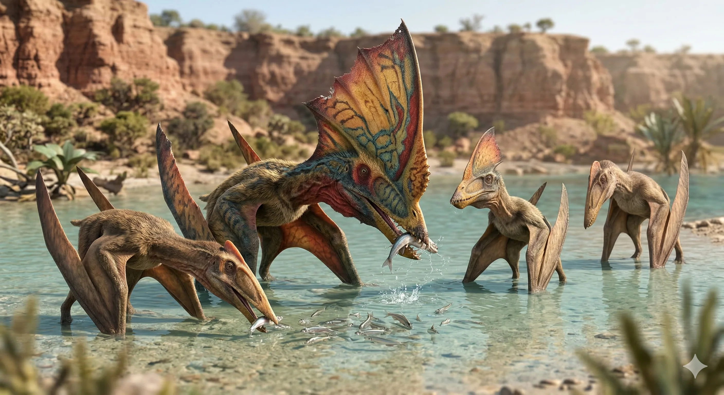 Tapejara wellnhoferi, an extinct pterosaur picture 1 of 1