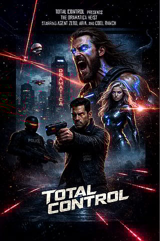 Total Control- The Lie that built Us.. please note- art created using ai assets, photos, photoshop & paint.'