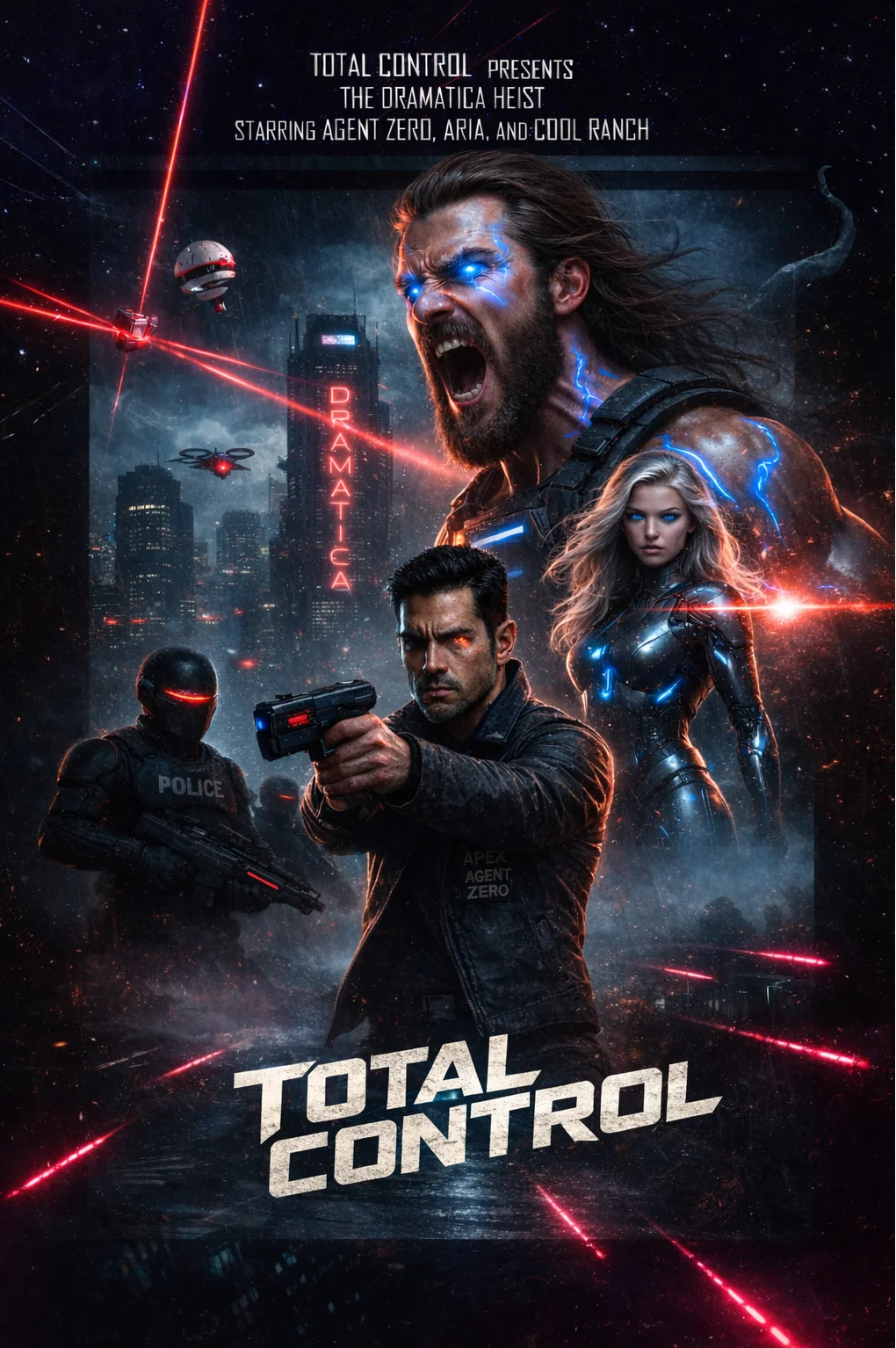 Total Control- The Lie that built Us.. please note- art created using ai assets, photos, photoshop & paint. picture 1 of 1