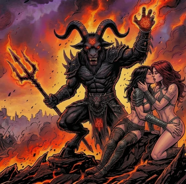 The Antichrist and his brides picture 1 of 1