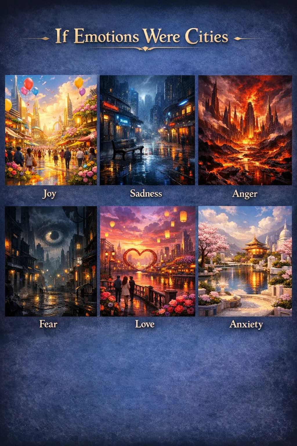 What if emotions were cities picture 1 of 1