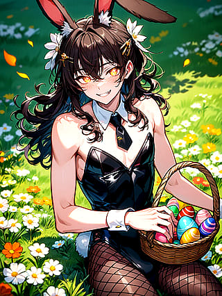 Happy Easter everyone! 🎉🍾🐇'