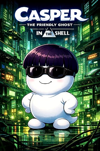 Casper The Friendly Ghost In The Shell.'