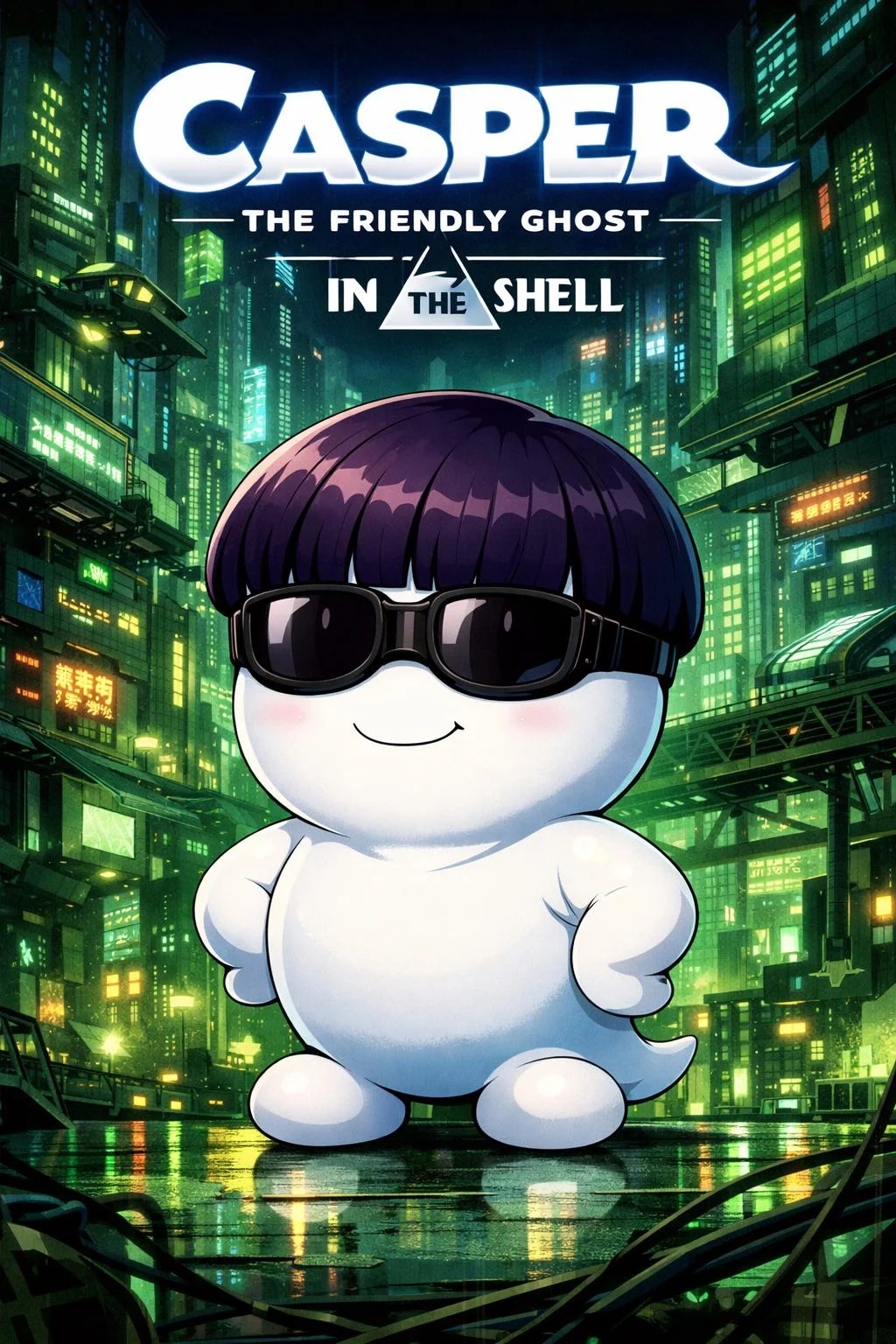 Casper The Friendly Ghost In The Shell. picture 1 of 1