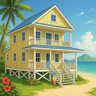 From a dump to a home'