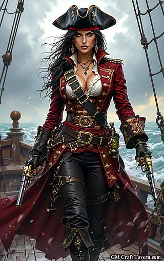 Pirate Captain's Stormy Quest'