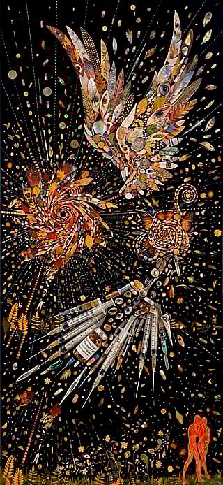 A New Take on Fred Tomaselli — The Expulsion'