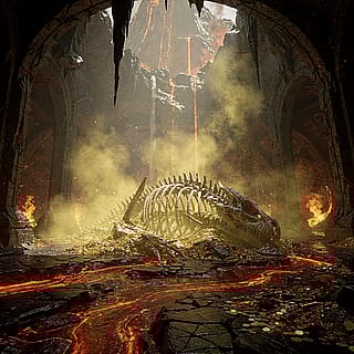 Prompt Drop #1 — Ancient Dragon Lair 🐉 (FLUX.2 [max])'