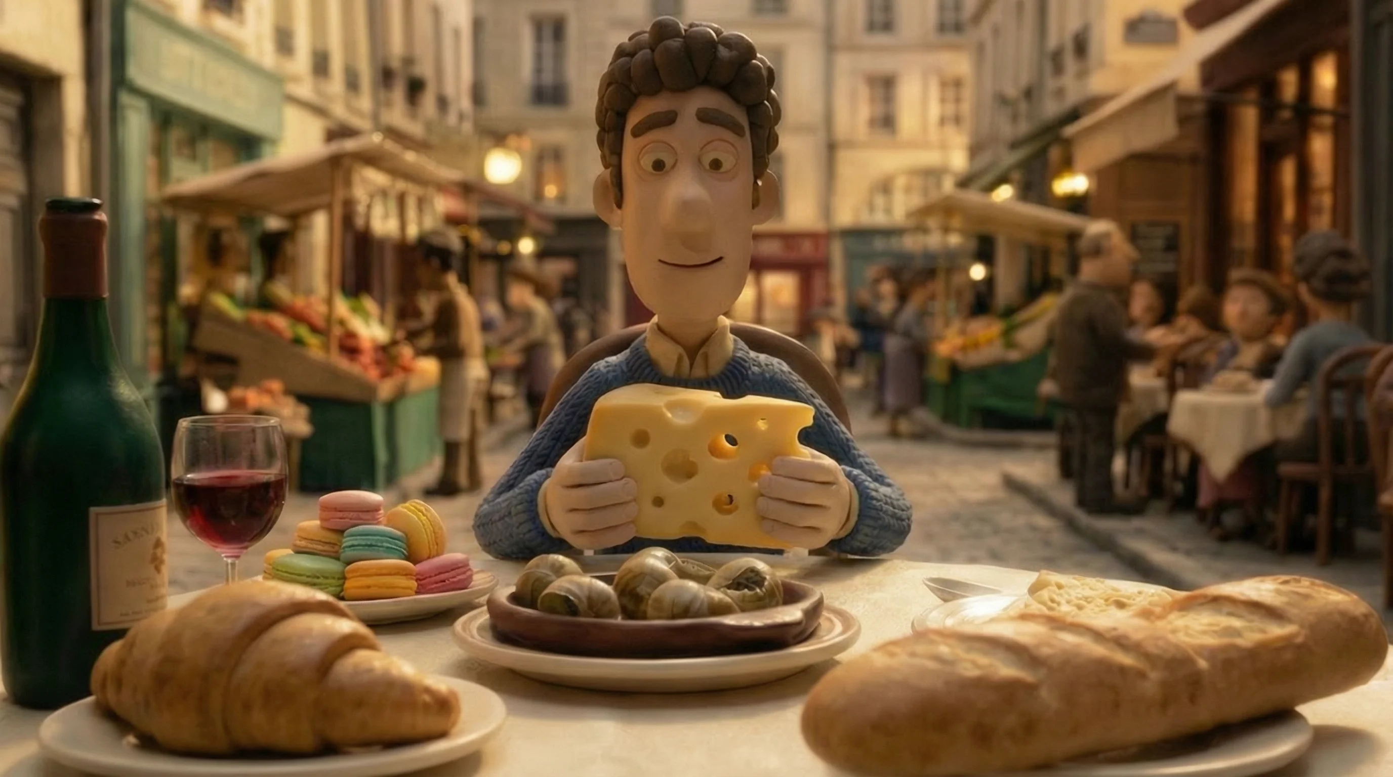 My Paris Adventure in Clay | 2 min film in comments picture 1 of 12