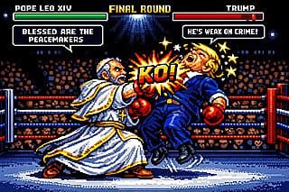 Pope Leo XIV vs Trump'