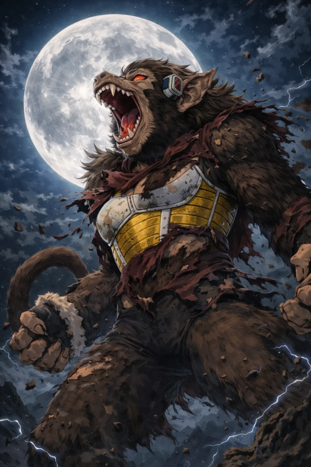 Made a little dragon ball z action scene with King Cold. Hope you guys like it picture 1 of 11