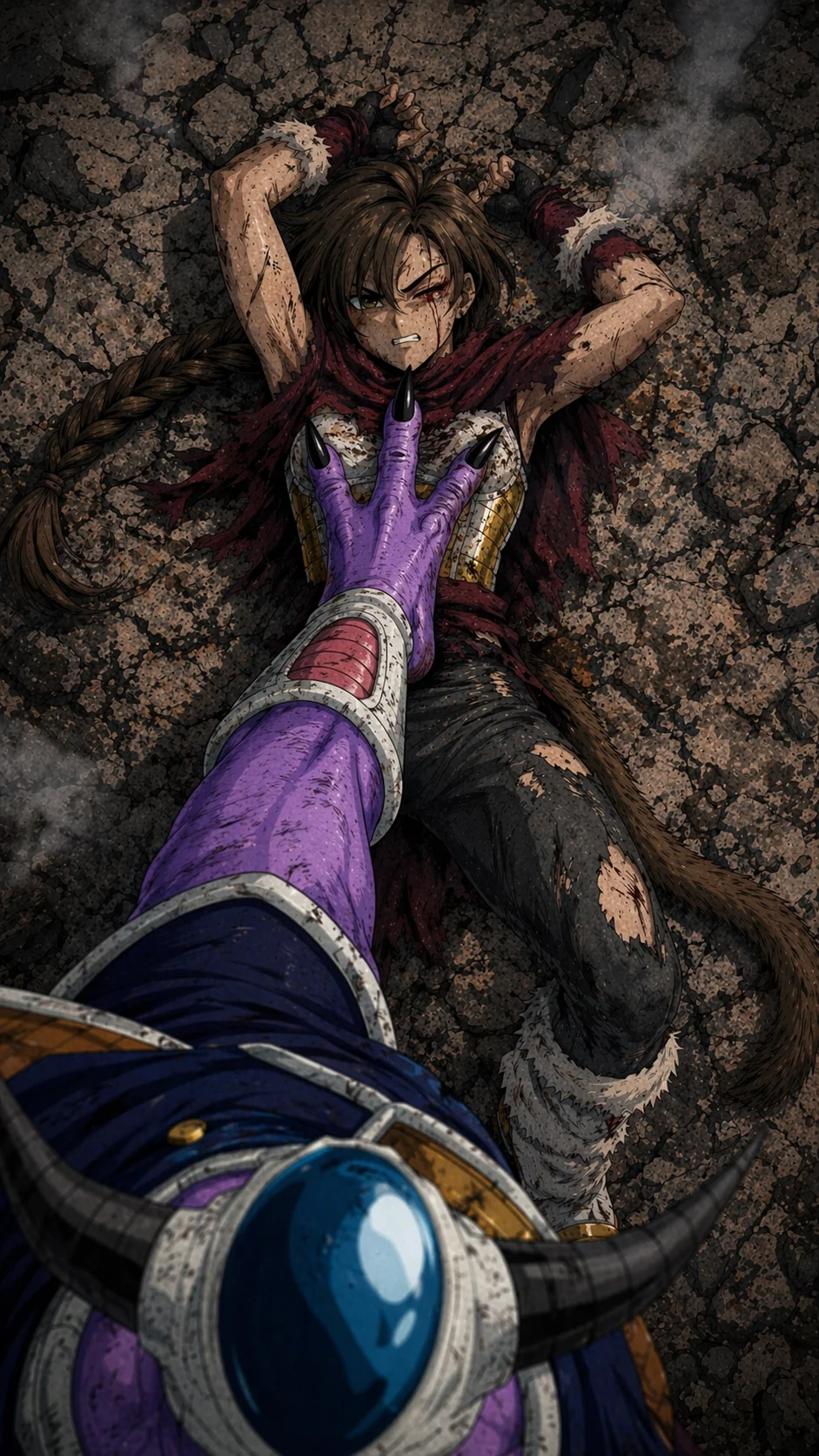 Made a little dragon ball z action scene with King Cold. Hope you guys like it picture 5 of 11