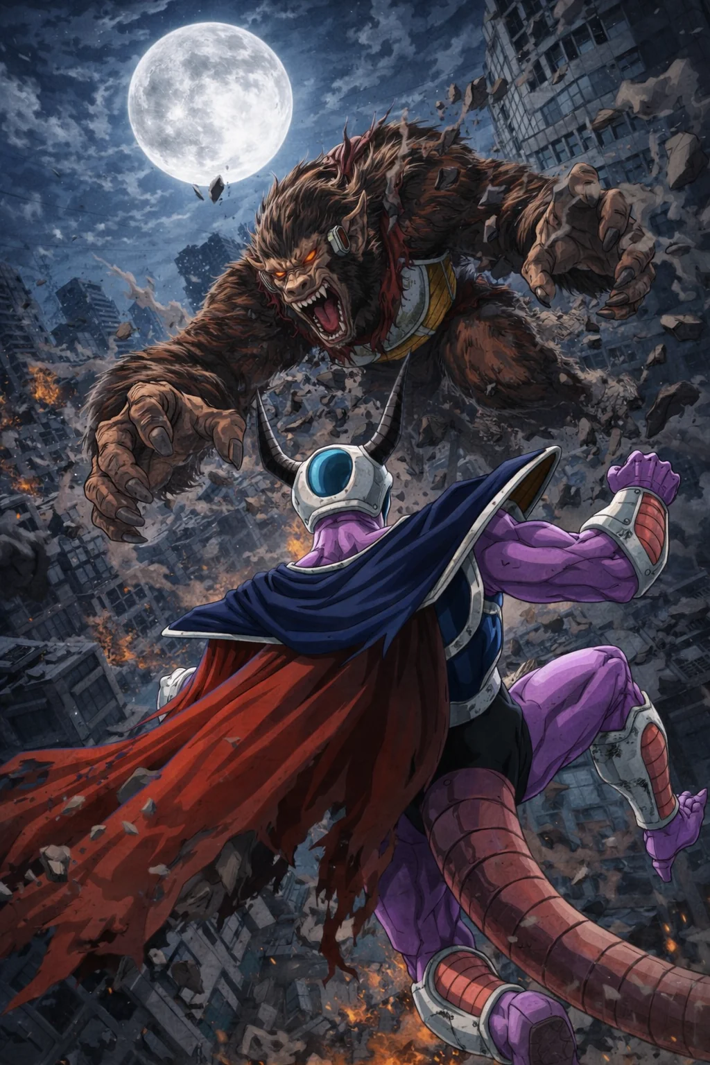 Made a little dragon ball z action scene with King Cold. Hope you guys like it picture 7 of 11