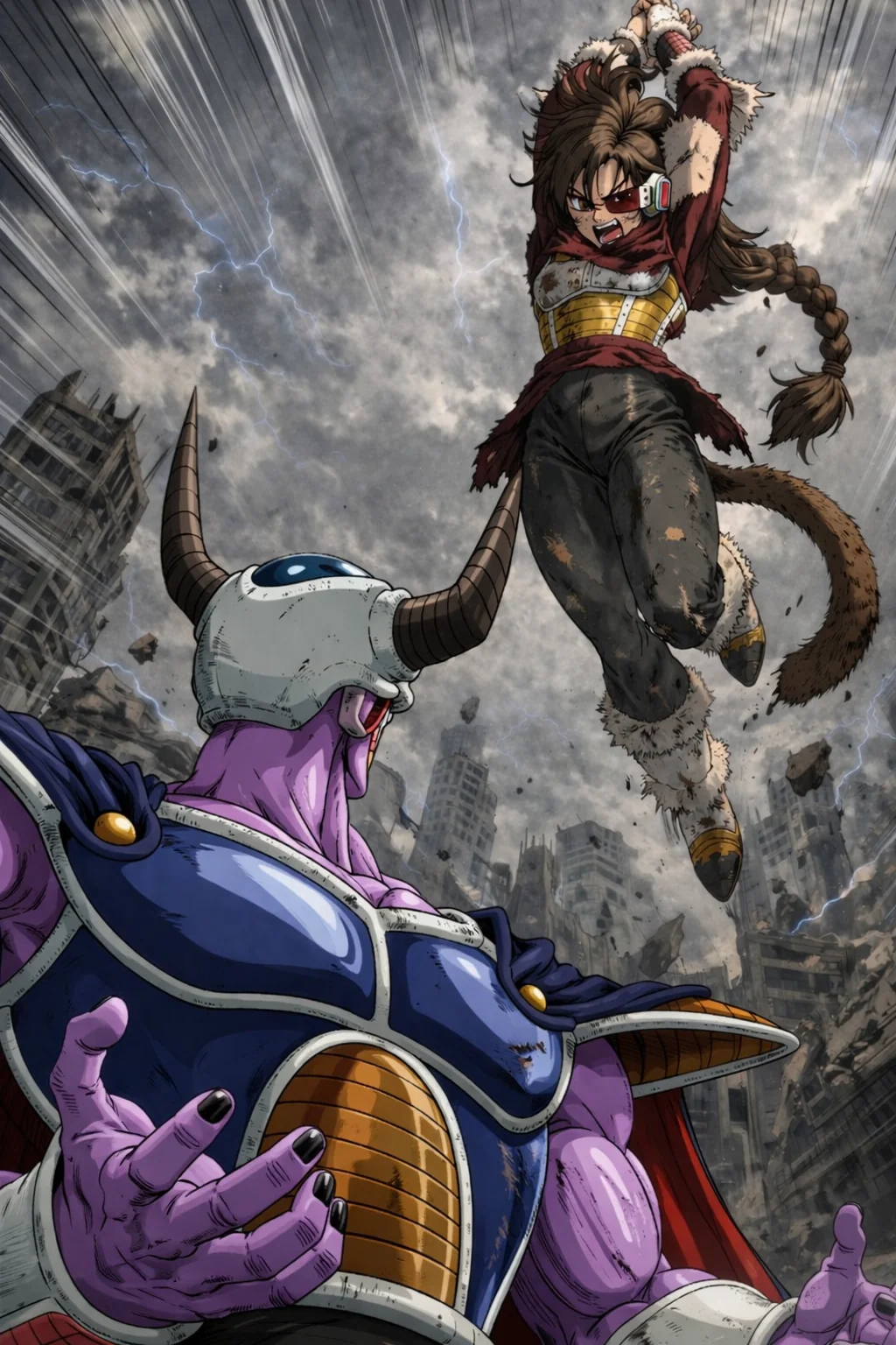 Made a little dragon ball z action scene with King Cold. Hope you guys like it picture 8 of 11