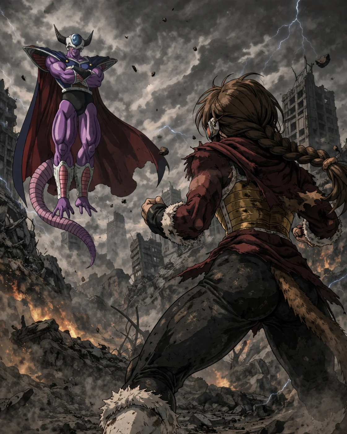 Made a little dragon ball z action scene with King Cold. Hope you guys like it picture 10 of 11