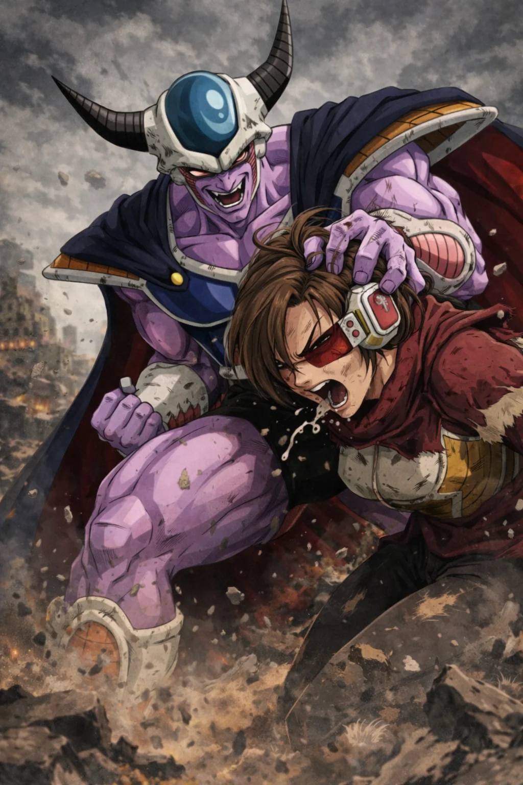 Made a little dragon ball z action scene with King Cold. Hope you guys like it picture 11 of 11