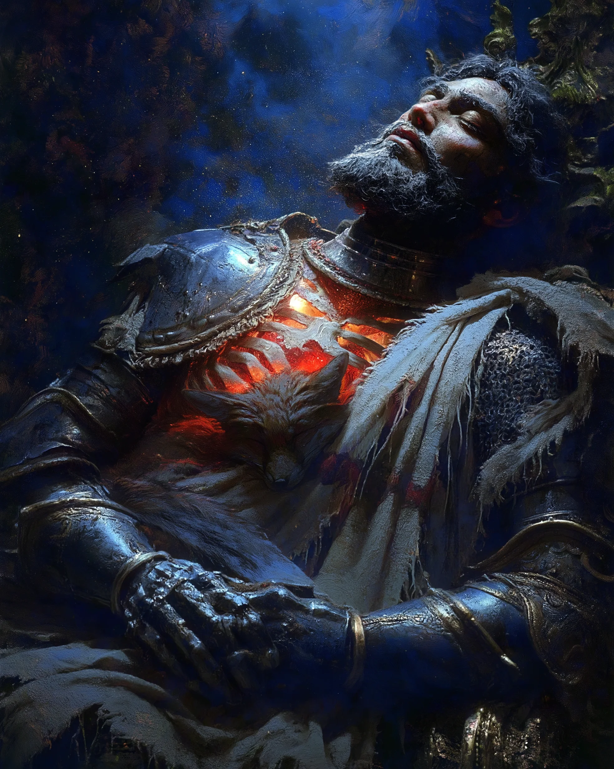 Grotesque open chest wounds picture 3 of 5