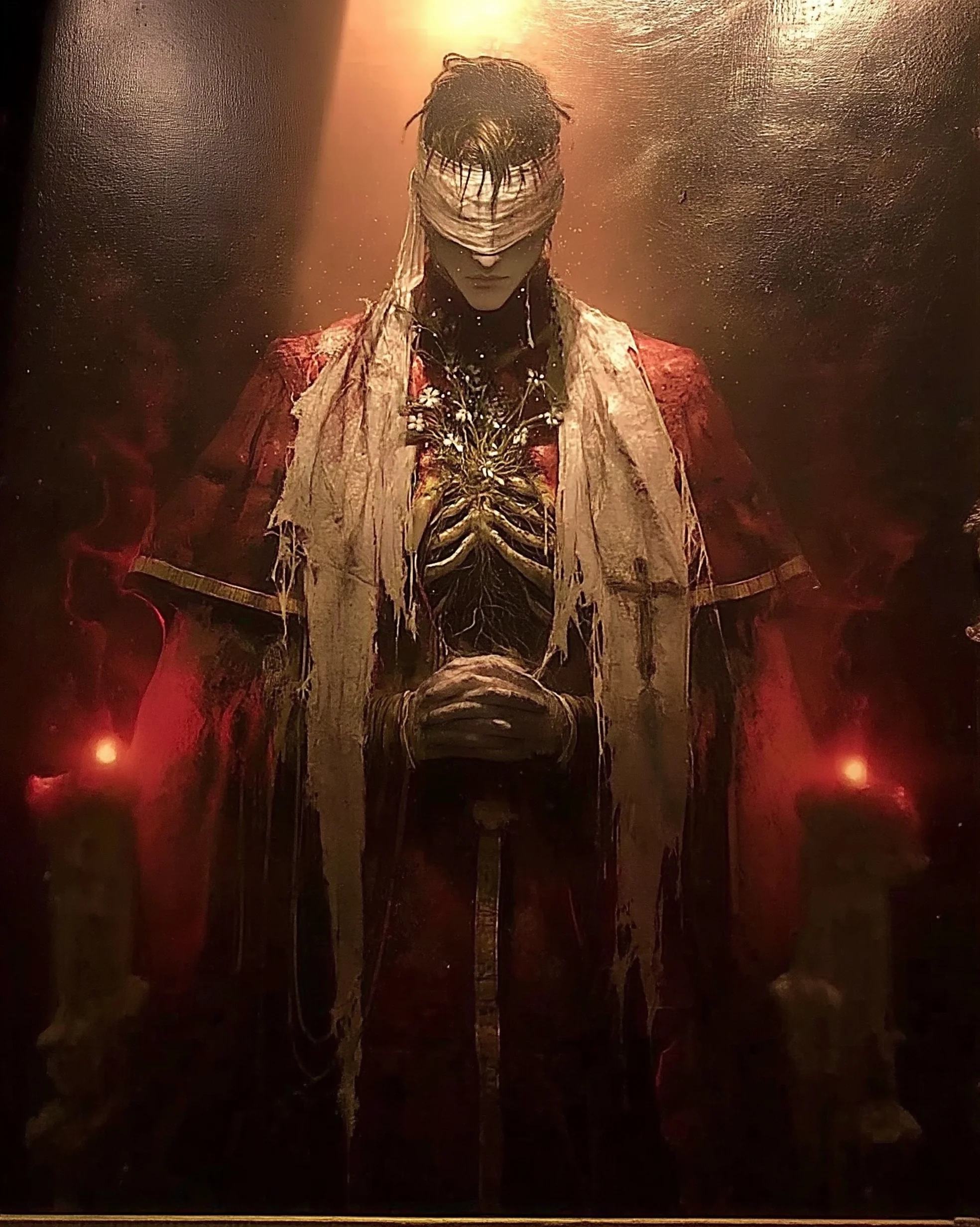 Grotesque open chest wounds picture 4 of 5