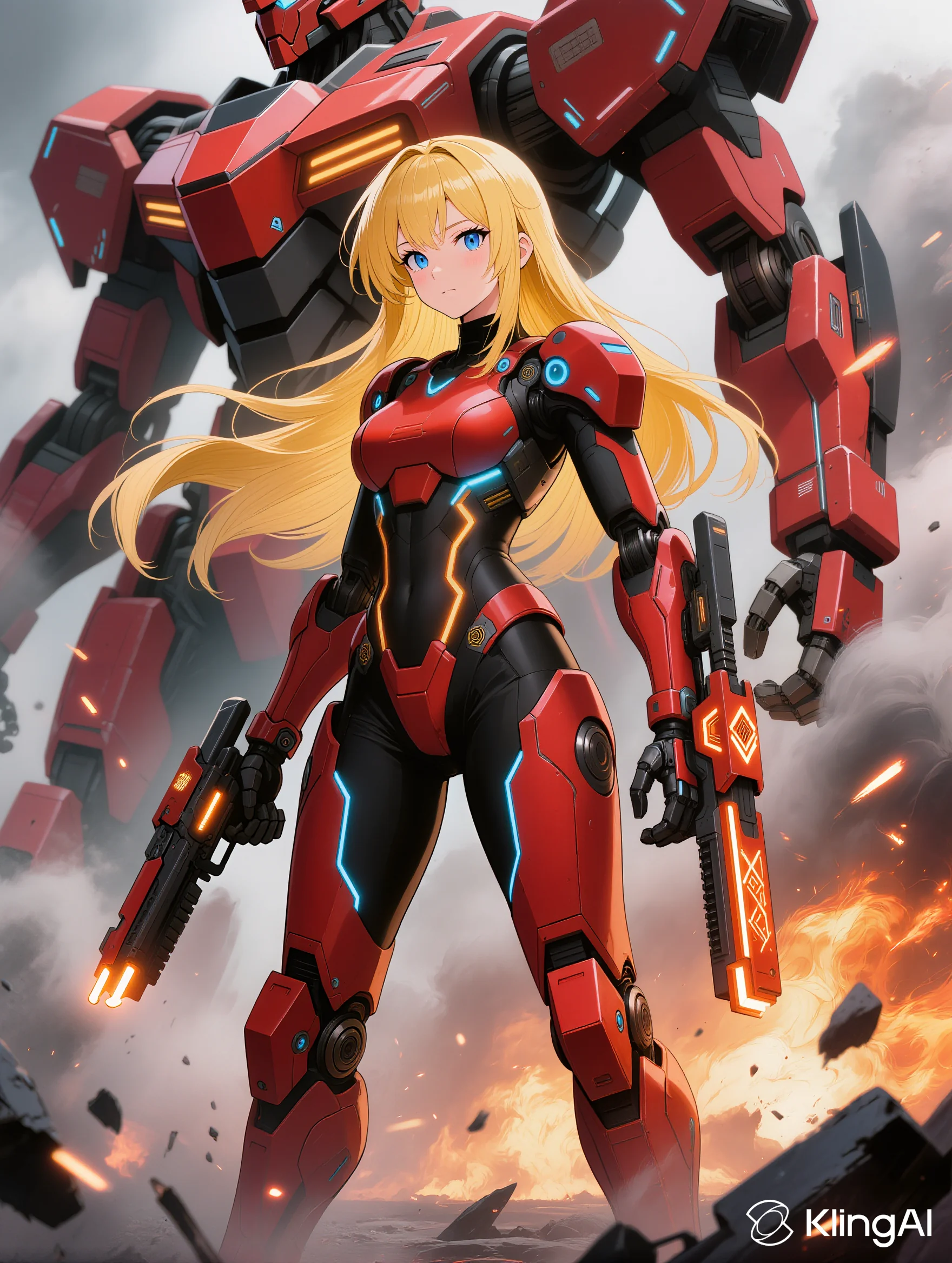 Giant Robot and Lady picture 6 of 8