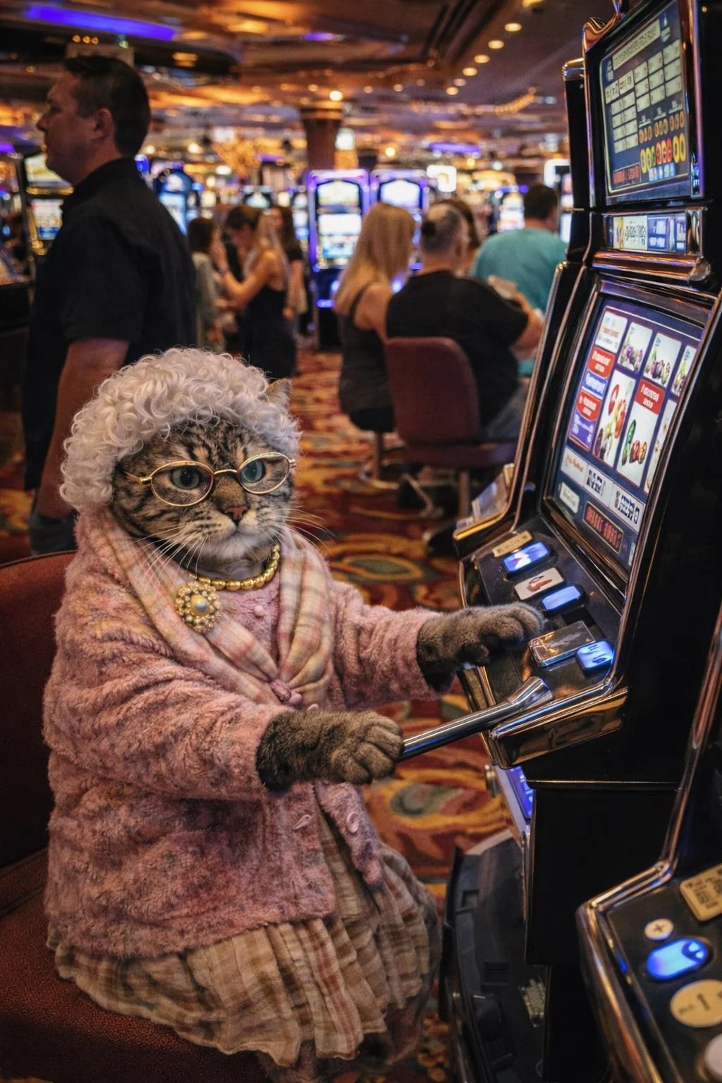 Grandma Cat is Naughty picture 2 of 6