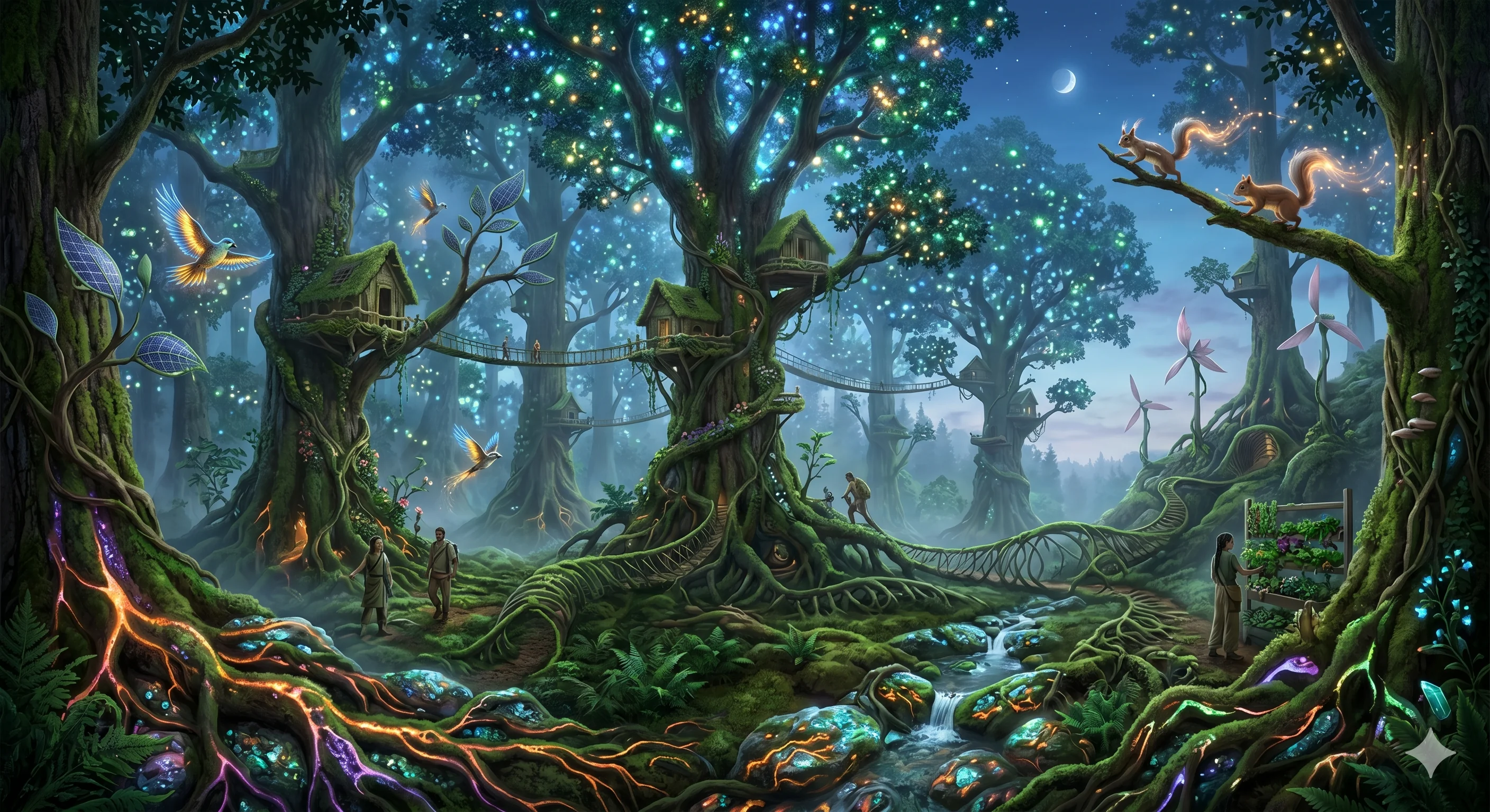 The Living Forest: A Symphony of Nature and Innovation picture 1 of 1