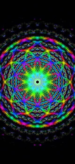 I told a rainbow to keep spinning… and it bloomed into a flower.'