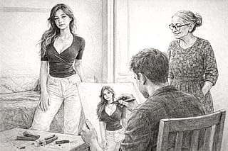 Not what you see… not who she is.'