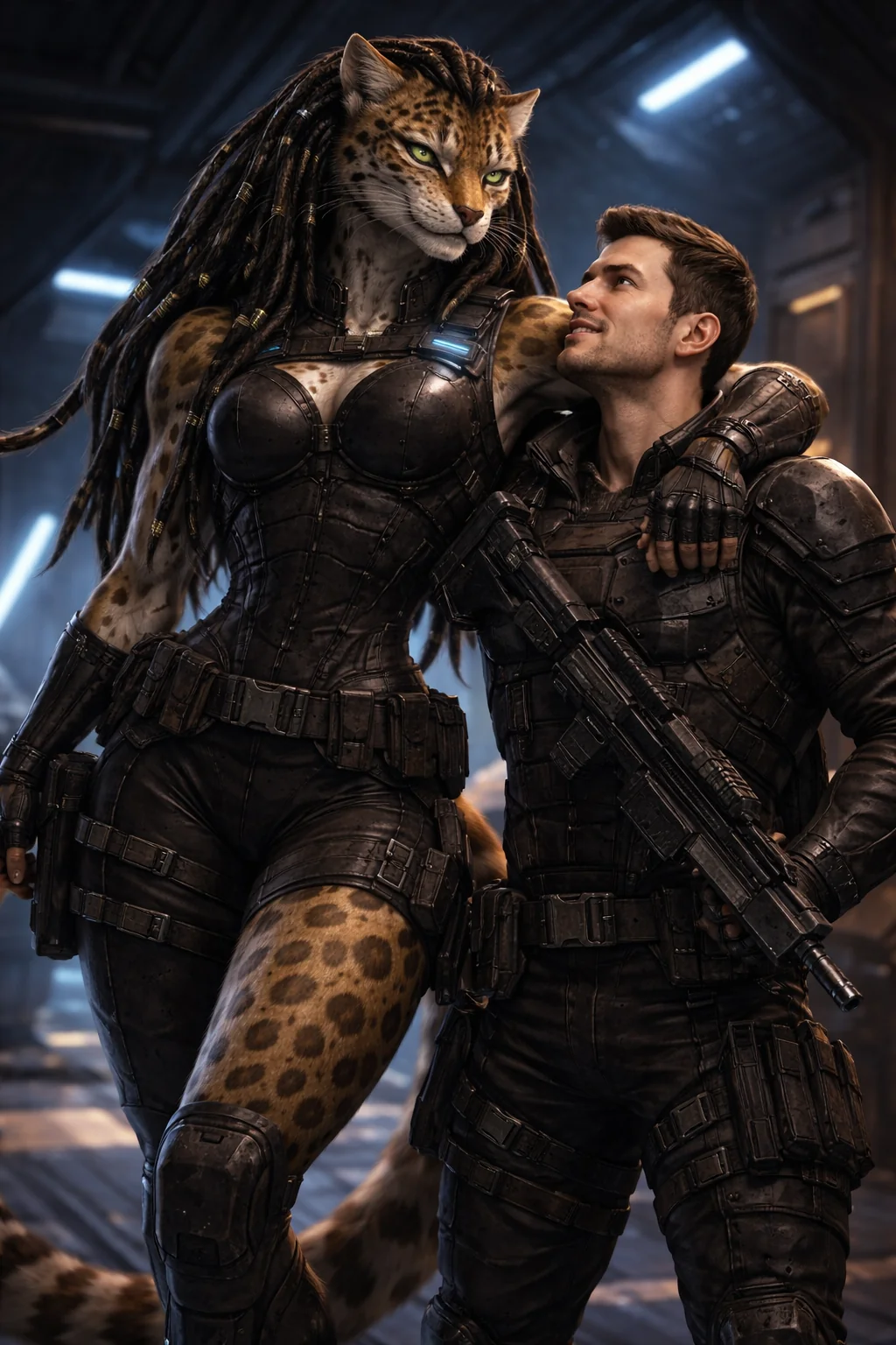 A Female Ravor With Her Best Friend picture 1 of 1