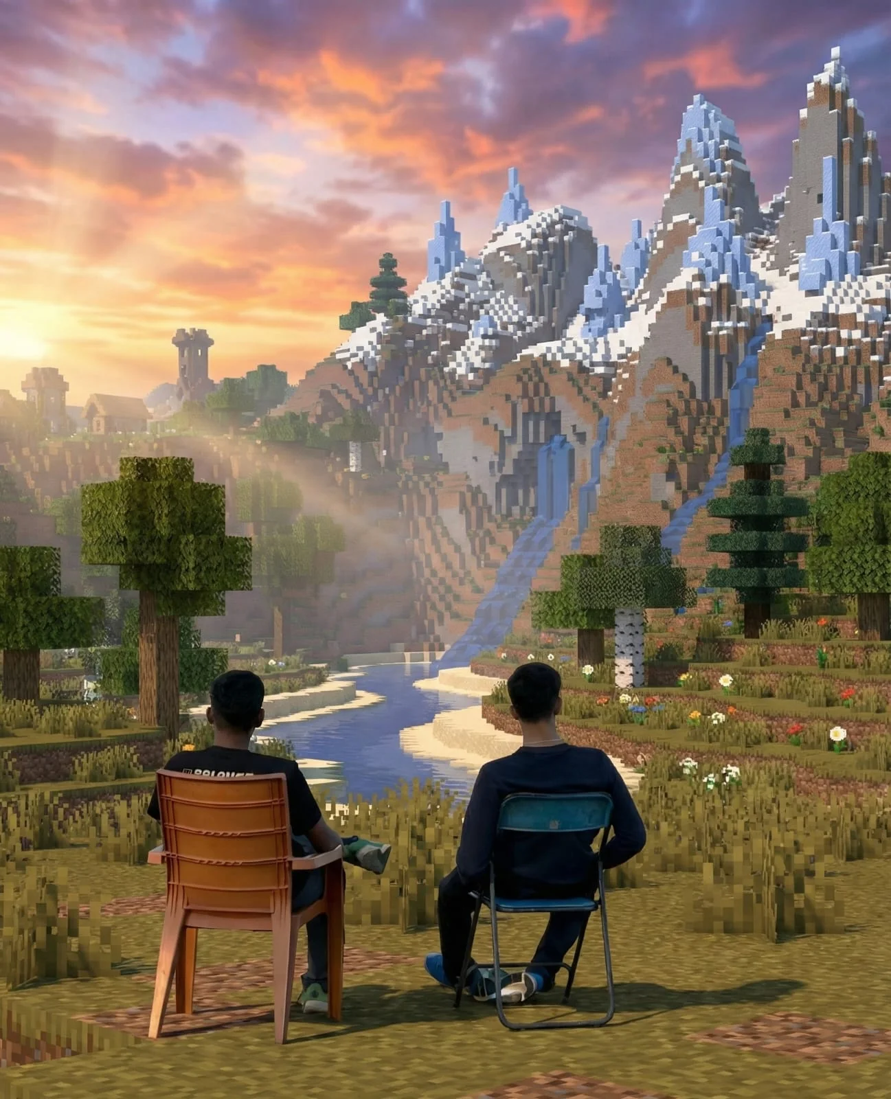 Changed BG to Minecraft Theme picture 1 of 2