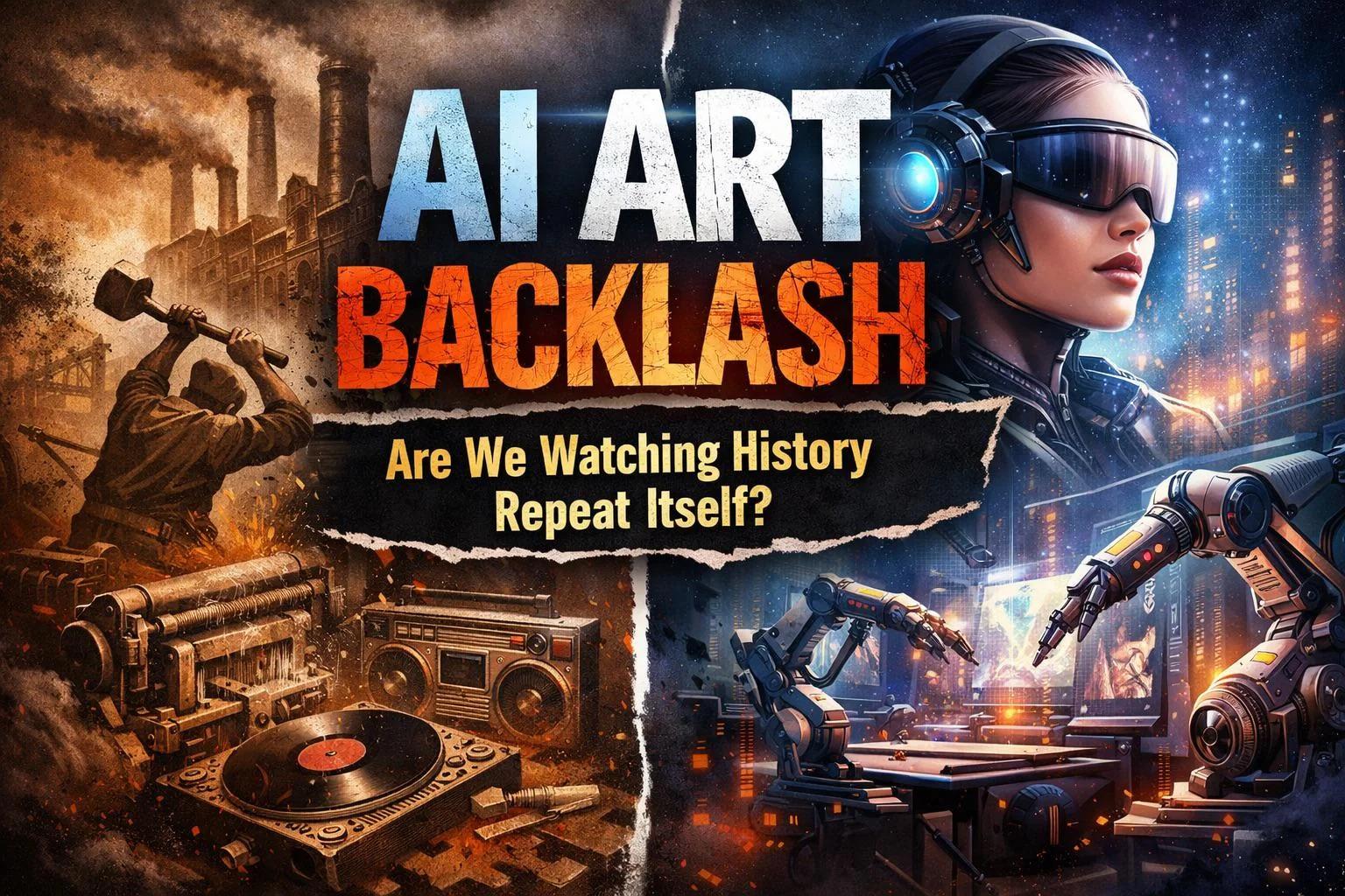 AI Art Backlash… Are We Watching History Repeat Itself? picture 1 of 1