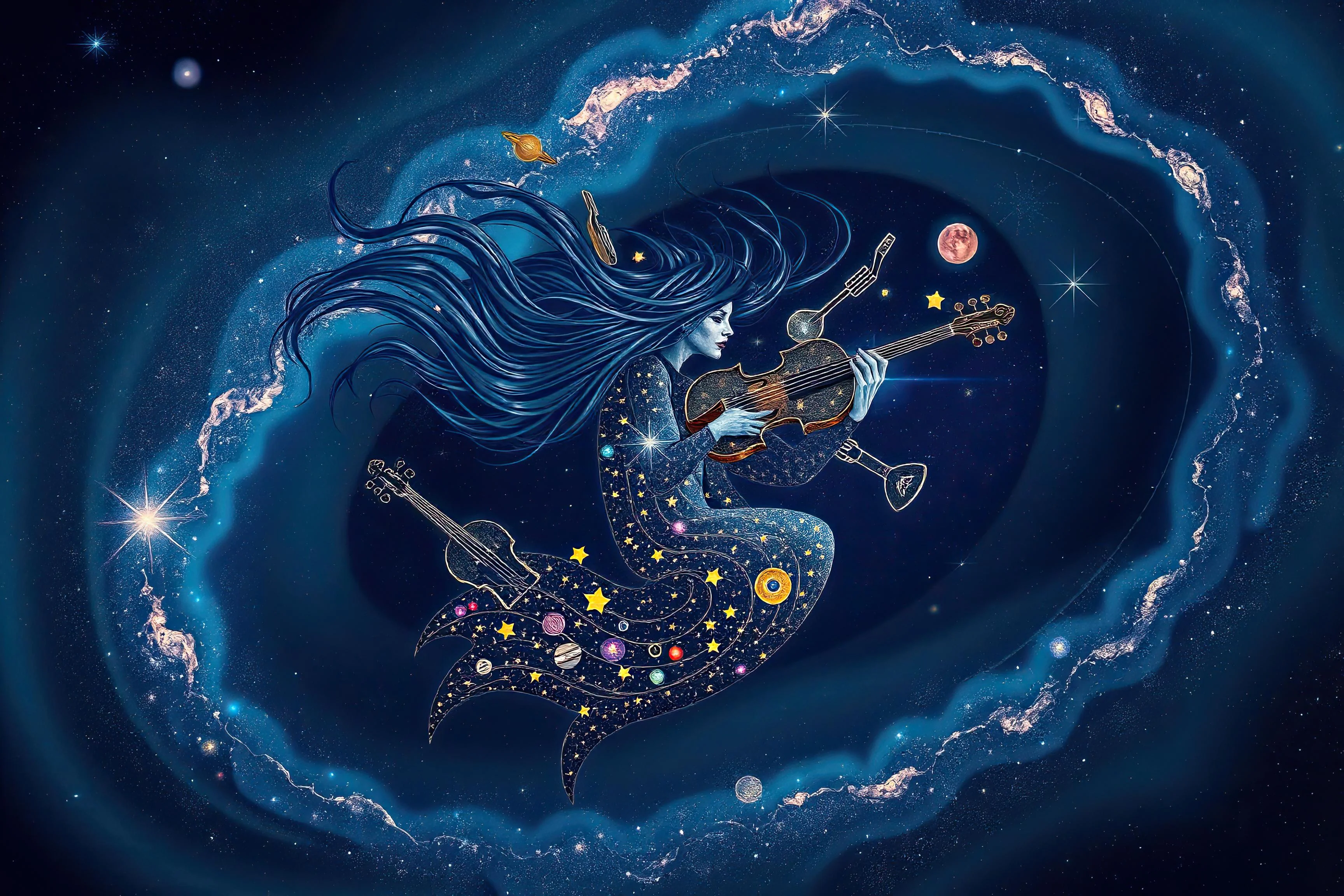 Cosmic musician picture 1 of 1