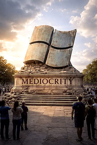 A monument to mediocrity'