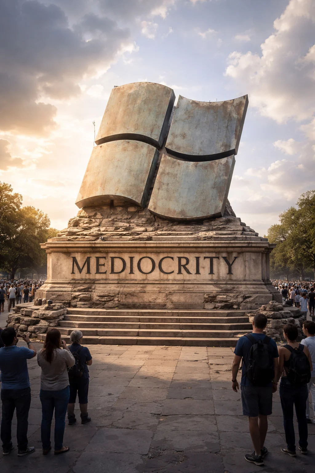 A monument to mediocrity picture 1 of 1