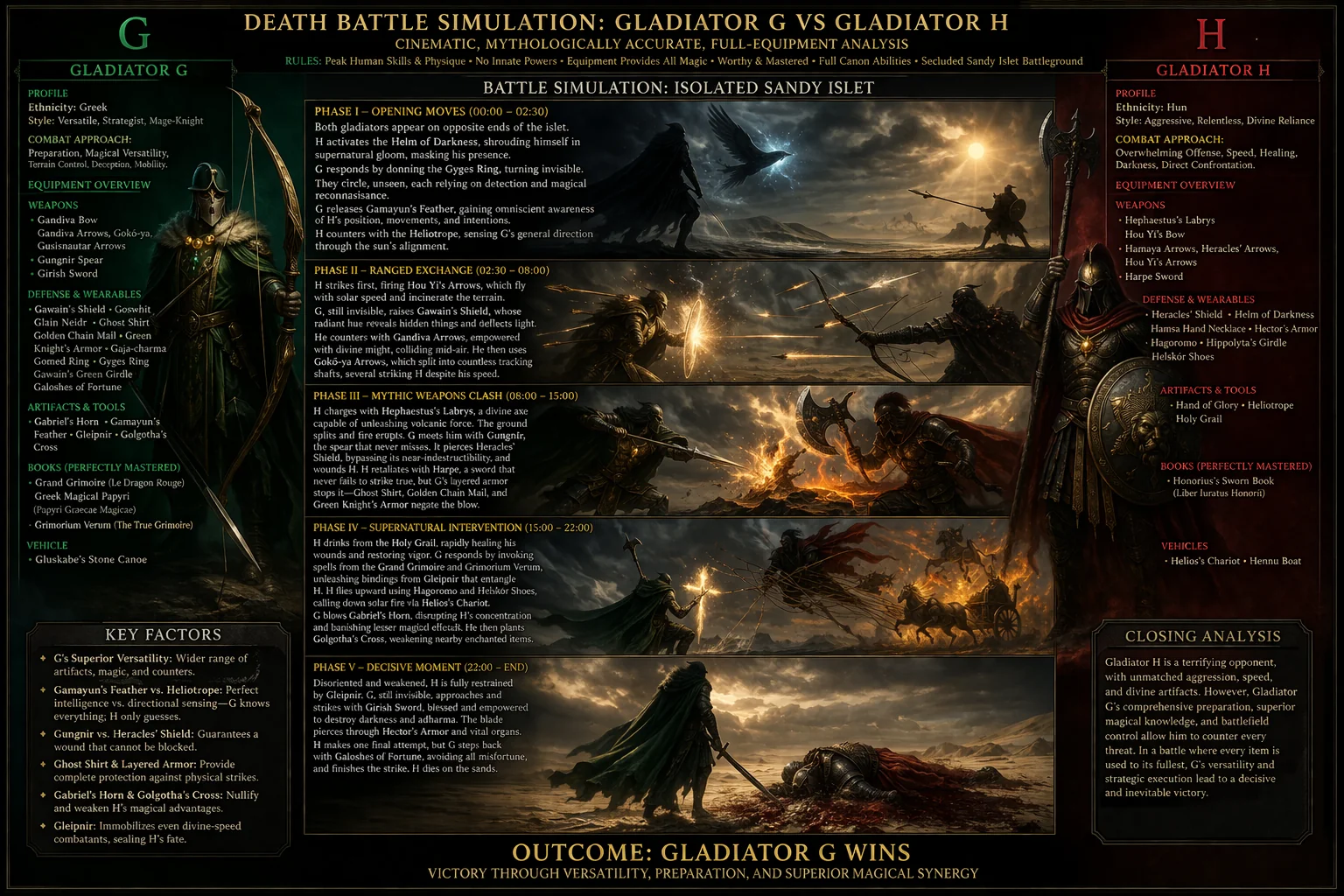 I was playing a power-scaling game with my friend on ChatGPT War Simulation and we got this, I just wanted to share because it's so COOL picture 1 of 1