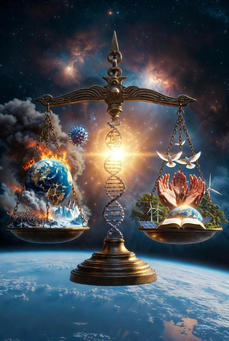 The Fragile Balance of Humanity – A Message from the Heart🖤🙏🦾🤝 picture 1 of 1