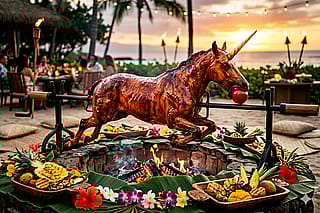 Fantasy Creatures As Food'