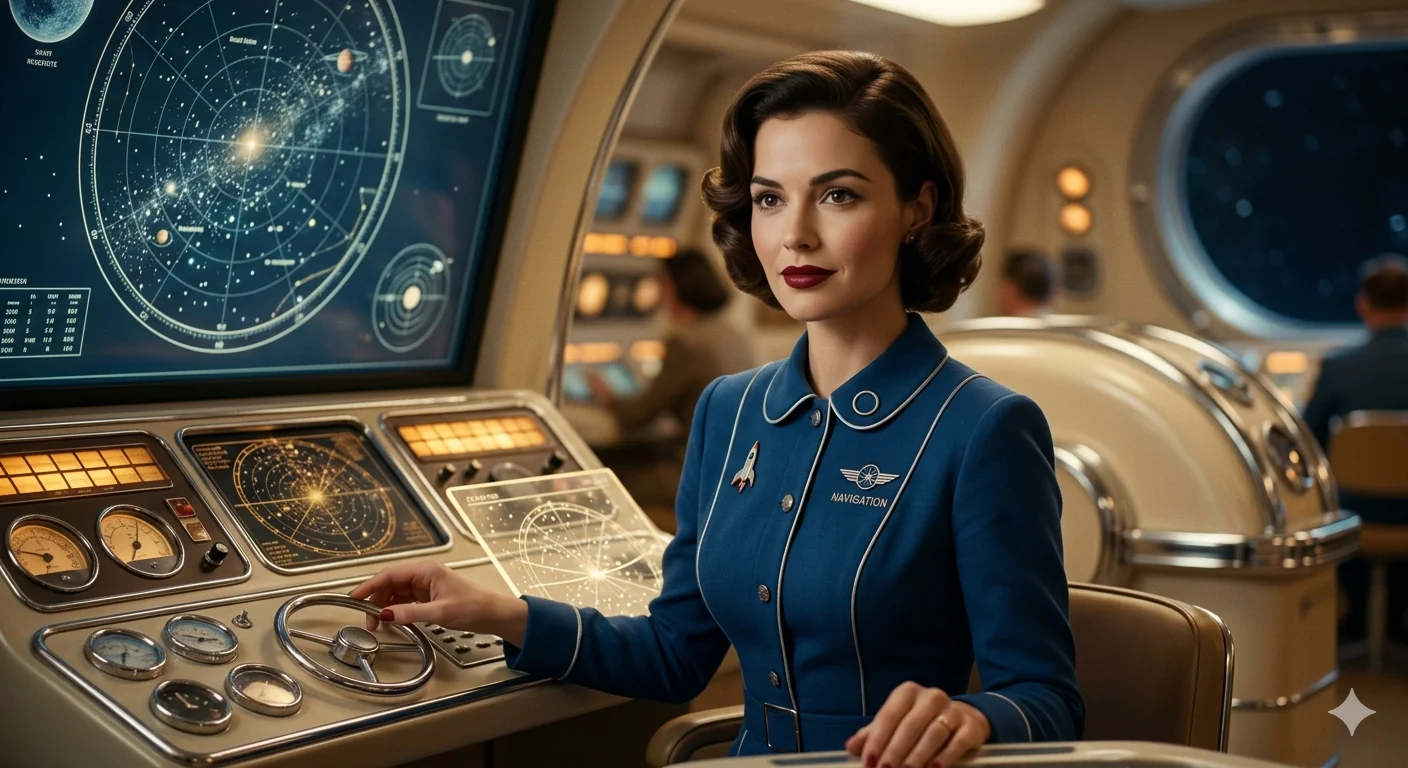 Stellar Sirens: 1950s Retro-Futurism picture 1 of 3