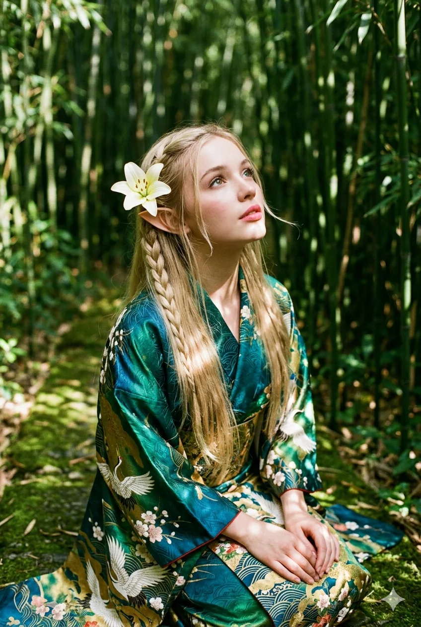 Serenity in the bamboo forest picture 1 of 1