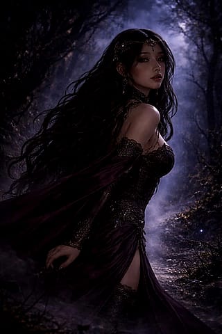 Escape into the night'