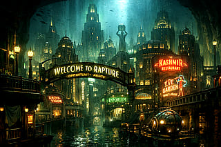 Rapture but it never fell'