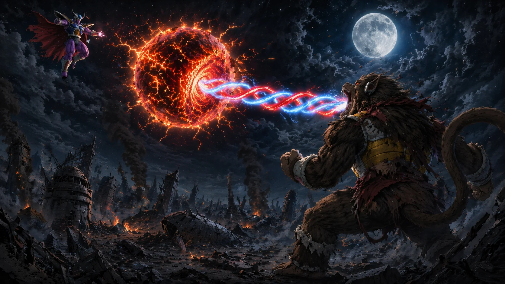 Part 2 of the King Cold vs Saiyan fight I started earlier picture 8 of 18