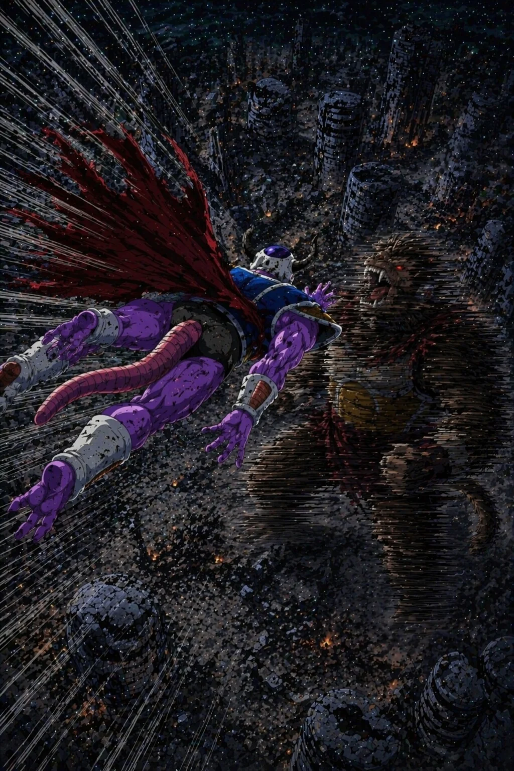 Part 2 of the King Cold vs Saiyan fight I started earlier picture 12 of 18