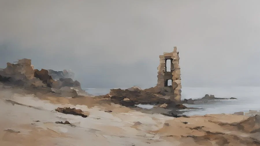 Ruins by the Sea 6865, John Emmett, 2026 picture 1 of 1