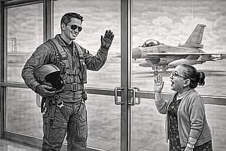 Not every dream is yours to follow. Some you just watch take off.'