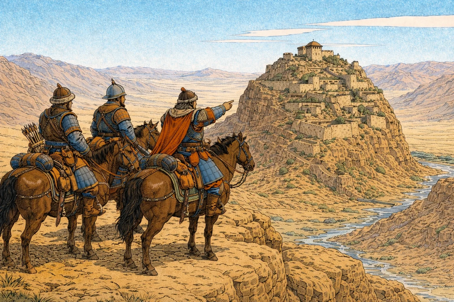 Mongols vs Assassins : The Beginning of the End of the Old Man in the Mountain - Alamut, 1256 picture 1 of 1