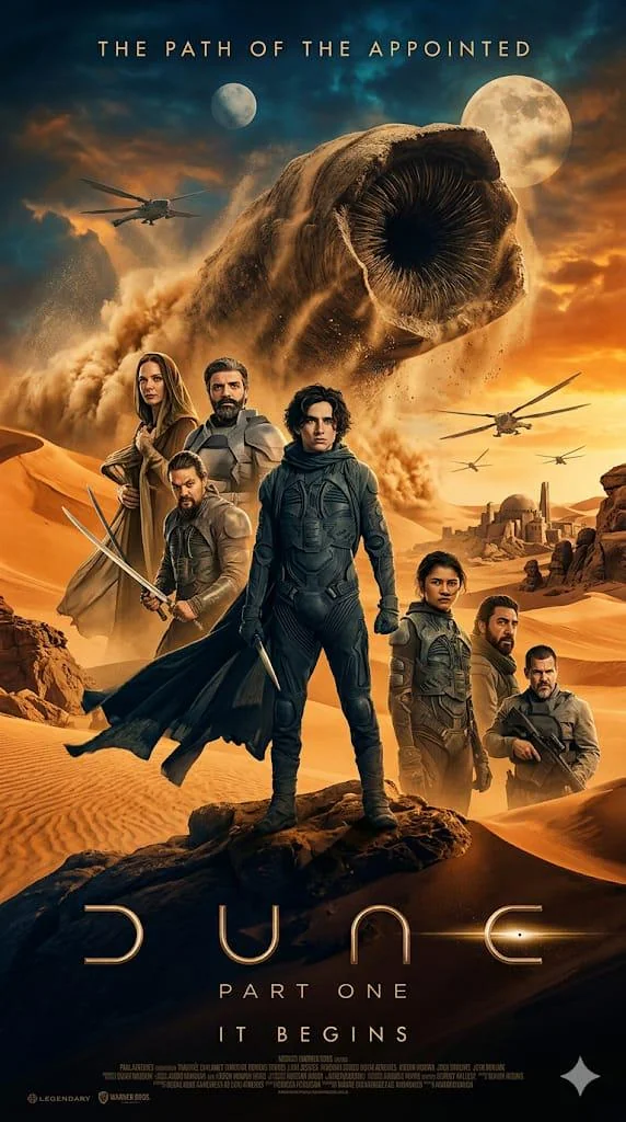 Dune Part 1 poster experiment picture 1 of 1