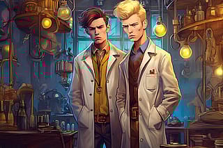 Steampunk Cartoon #3'